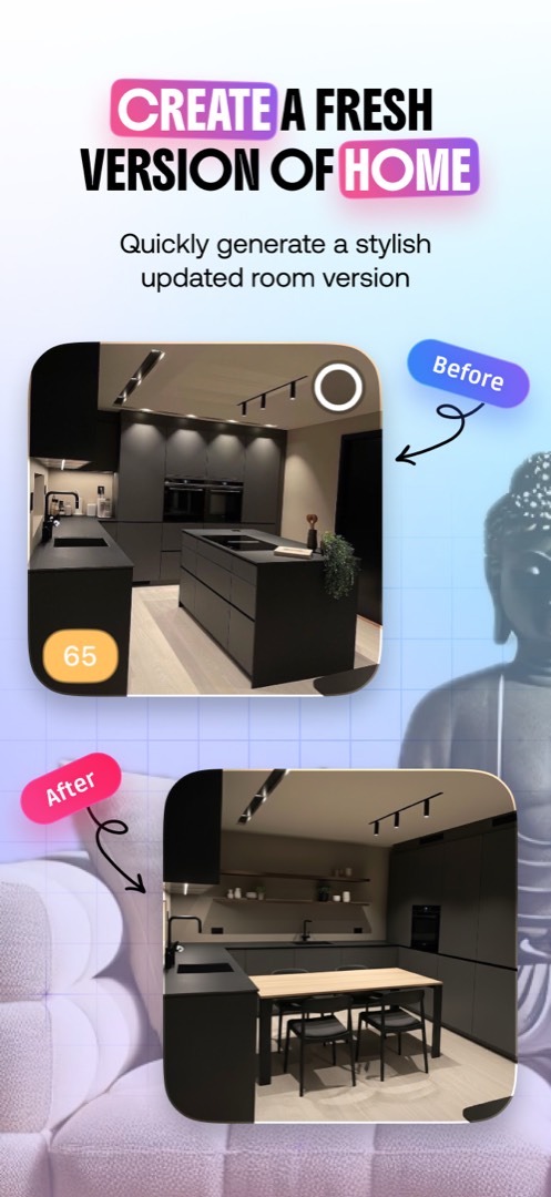 Create a fresh version of home