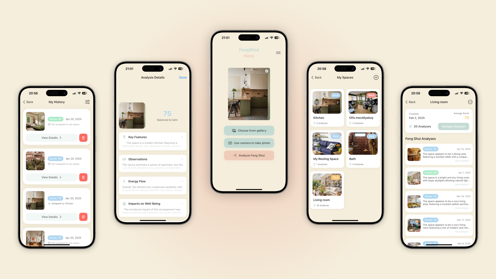 FengShui Hero App Screenshots